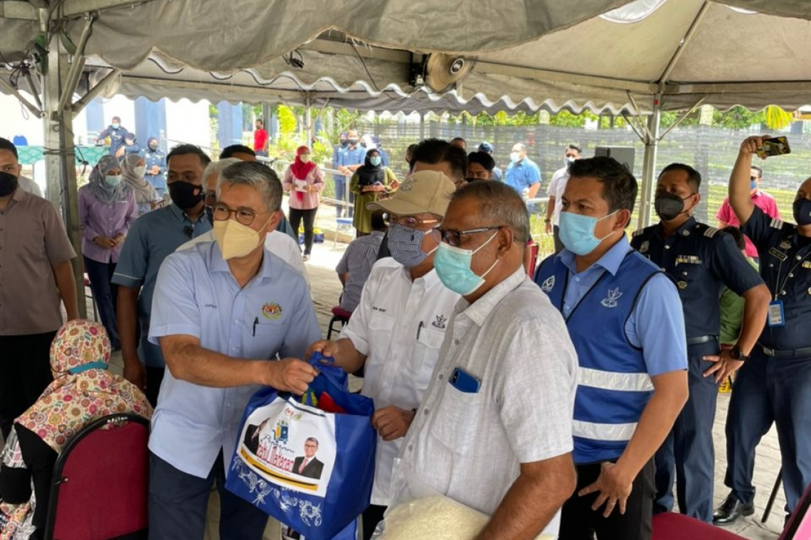 Sesi Turun Padang ke Program Penyerahan Bakul Makanan JKDM di Temerloh, Pahang
